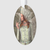 Klassieke Middeleeuwse Prinses Renaissance Kunst Ornament (voorkant)