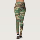 Klassieke militaire Camo-leggings Leggings (Achterkant)