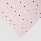 Klassieke mini-zwarte poolpuntenpapier tissuepapier (Detail)