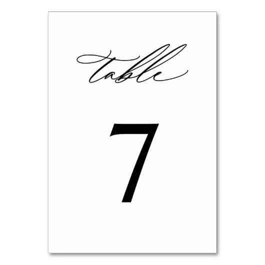 Klassieke minimale bruiloft kaart (Voorkant)