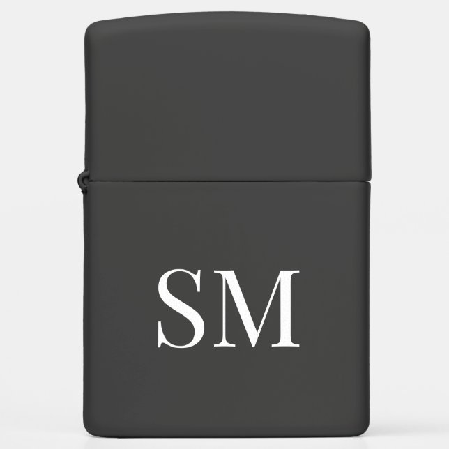 Klassieke minimale monogram (Voorkant)