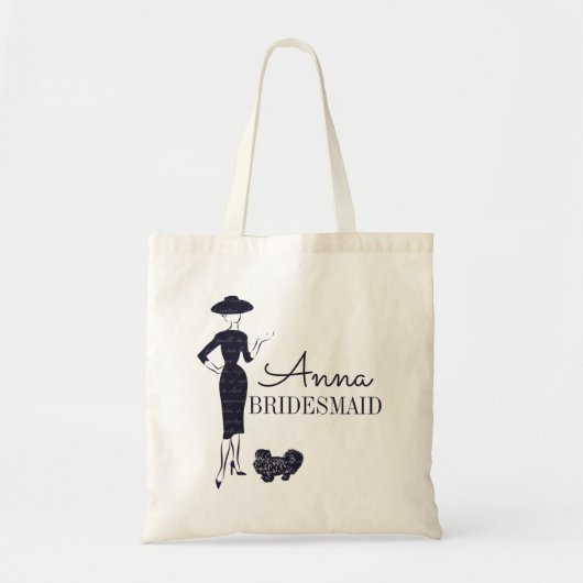 Klassieke Mode Bridal Bridesmaid Canvas tas (Voorkant)