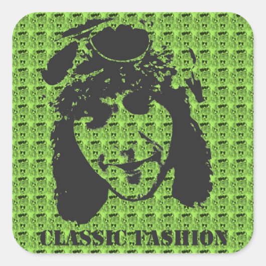 Klassieke Mode graffiti stickers (Voorkant)