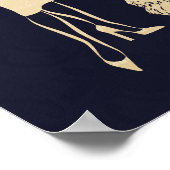 Klassieke  Mode Vrijgezellenfeest Welkomstteken Poster (Hoek)