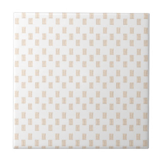 Klassieke moderne keramische tegel beige & wit vie tegeltje