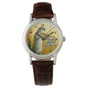 Klassieke Moeder de Gans-kinderrijm Hey Diddle Horloge