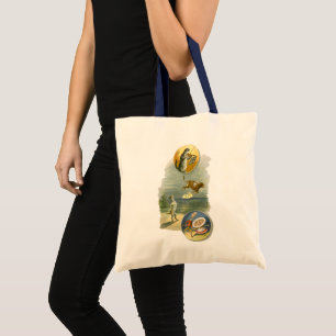 Klassieke Moeder de Gans-kinderrijmpje Hey Diddle Tote Bag