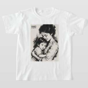 Klassieke Moeder & Kind 1982 T-shirt