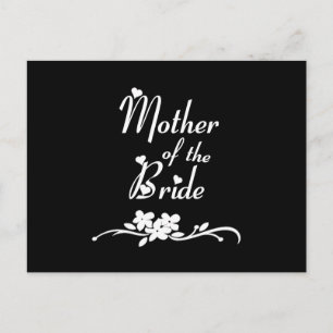 Klassieke moeder van de bride briefkaart