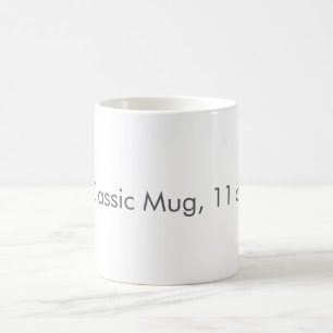 Klassieke mok, 330 ml koffiemok