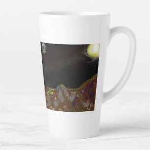 Klassieke mok, 350 ml moderne kunst latte mok
