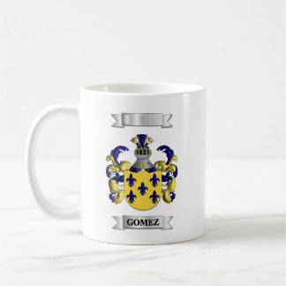 Klassieke mok Gomez achternaam en schild
