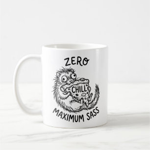 Klassieke mok Grappige Fret Citaat Koffie Gezel