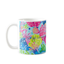 Klassieke mok in stijlvol grafisch ontwerp