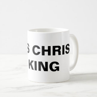 Klassieke Mok "Jezus Christus is koning"