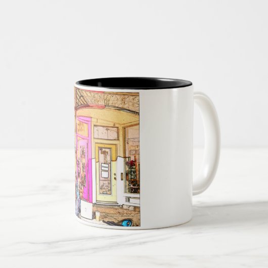 Klassieke Mok, Mok van 11 oz Kokkino Cafe Montreal (Voorkant rechts)