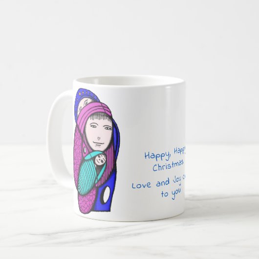 Klassieke Mok pretkerst (Voorkant links)