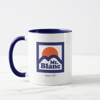 Klassieke Mok Retro Mont Blanc Logo