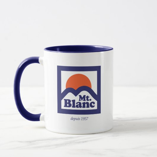 Klassieke Mok Retro Mont Blanc Logo (Links)
