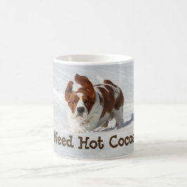 Klassieke Mok van 11 oz met activa in de sneeuw