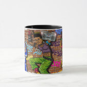 Klassieke Mok van 80's Hip-Hop (Midden)