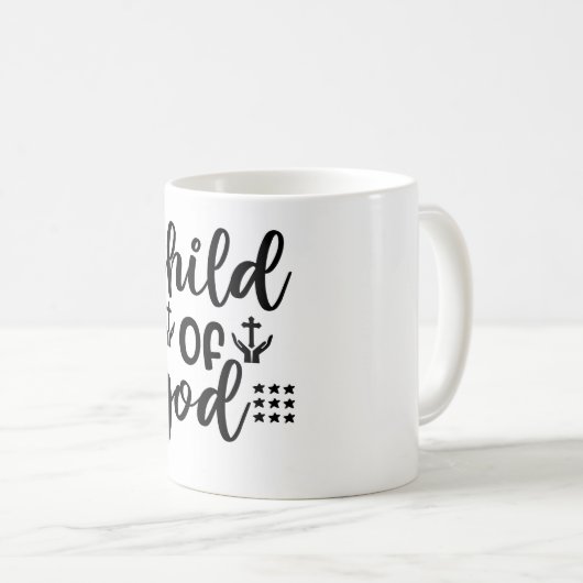 Klassieke Mok van God (Voorkant rechts)