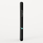 Klassieke Monogram Stijl met Glitters Case-Mate iPhone Case (Achterkant/rechts)