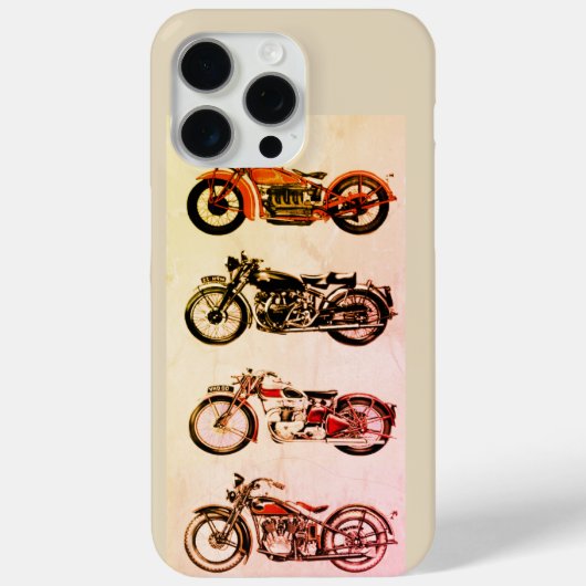 KLASSIEKE MOTORCYCLI Case-Mate iPhone CASE (Achterkant)