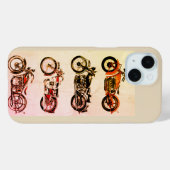 KLASSIEKE MOTORCYCLI Case-Mate iPhone CASE (Achterkant (horizontaal))