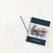  Klassieke motorfiets Notitieboek (Binnen)