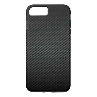 Klassieke motorracekoolstofvezel 	iPhone 8 plus / 7 plus hoesje