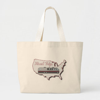 Klassieke motorrijtuigenweg Verenigde Staten Grote Tote Bag
