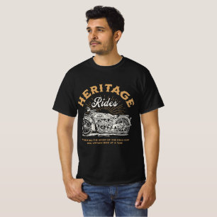 Klassieke motorritten Vintage motorfiets Klassieke T-shirt