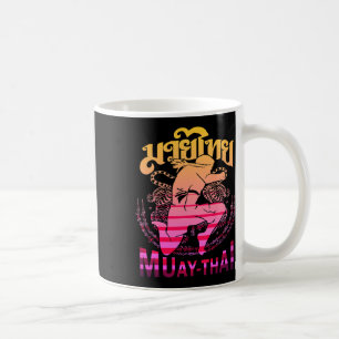 Klassieke Muay Thai-vechter Thailand Thai-boksen K Koffiemok