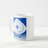 Klassieke mug, 325 ml koffiemok (Voorkant links)