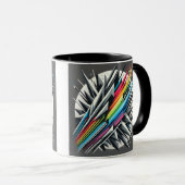 Klassieke mug, 325 ml mok (Voorkant rechts)