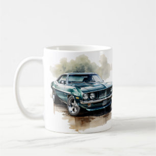 Klassieke Muscle Auto Koffiemok