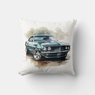 Klassieke Muscle Auto Kussen