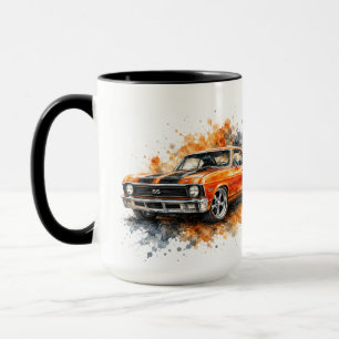 Klassieke Muscle Car Mok