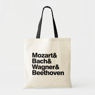 Klassieke muziek - Composers Band Funny bag Tote Bag