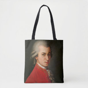 Klassieke Muziek Mozart Barbara Krafft portret Tote Bag