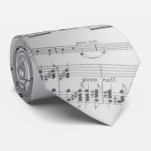 Klassieke muziek stropdas (Opgerold)