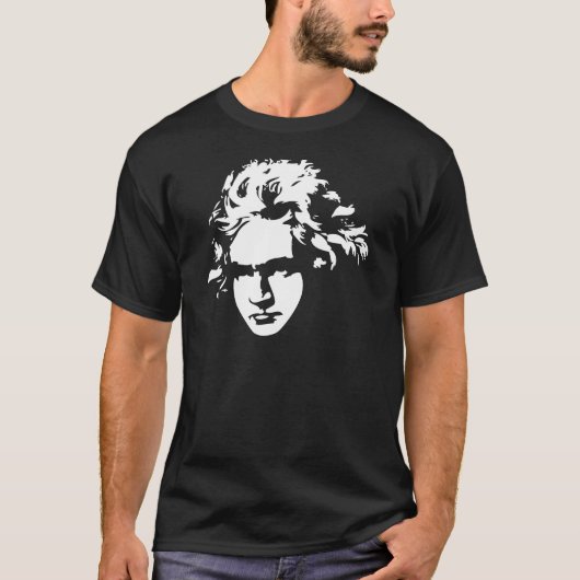 Klassieke muziekcomponist Beethoven Gift T-shirt (Voorkant)
