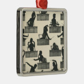 Klassieke muziekdirigent - mahler metalen ornament (Rechts)