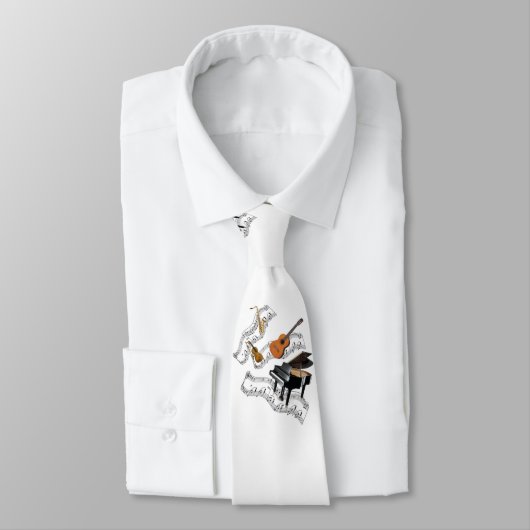 Klassieke muziekkunst stropdas (Gebonden)