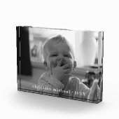 Klassieke naam Aangepast fotoblok (Rechts)