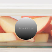 Klassieke naam of woord | Gradiëntgrijs Labels (Aangebracht)