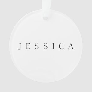 Klassieke naam (of woord) ornament