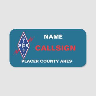 Klassieke naamtag naamplaatje