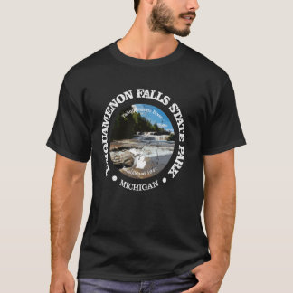 Klassieke Natuur Tahquamenon Falls State Park Wand T-shirt